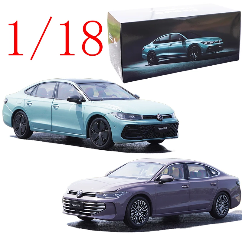 

Diecast 1/18 Scale Saic Volkswagen Alloy Model Cars Saic Volkswagen Pro2024 PASSAT Play Vehicles Toys for Boys Gift Original Box