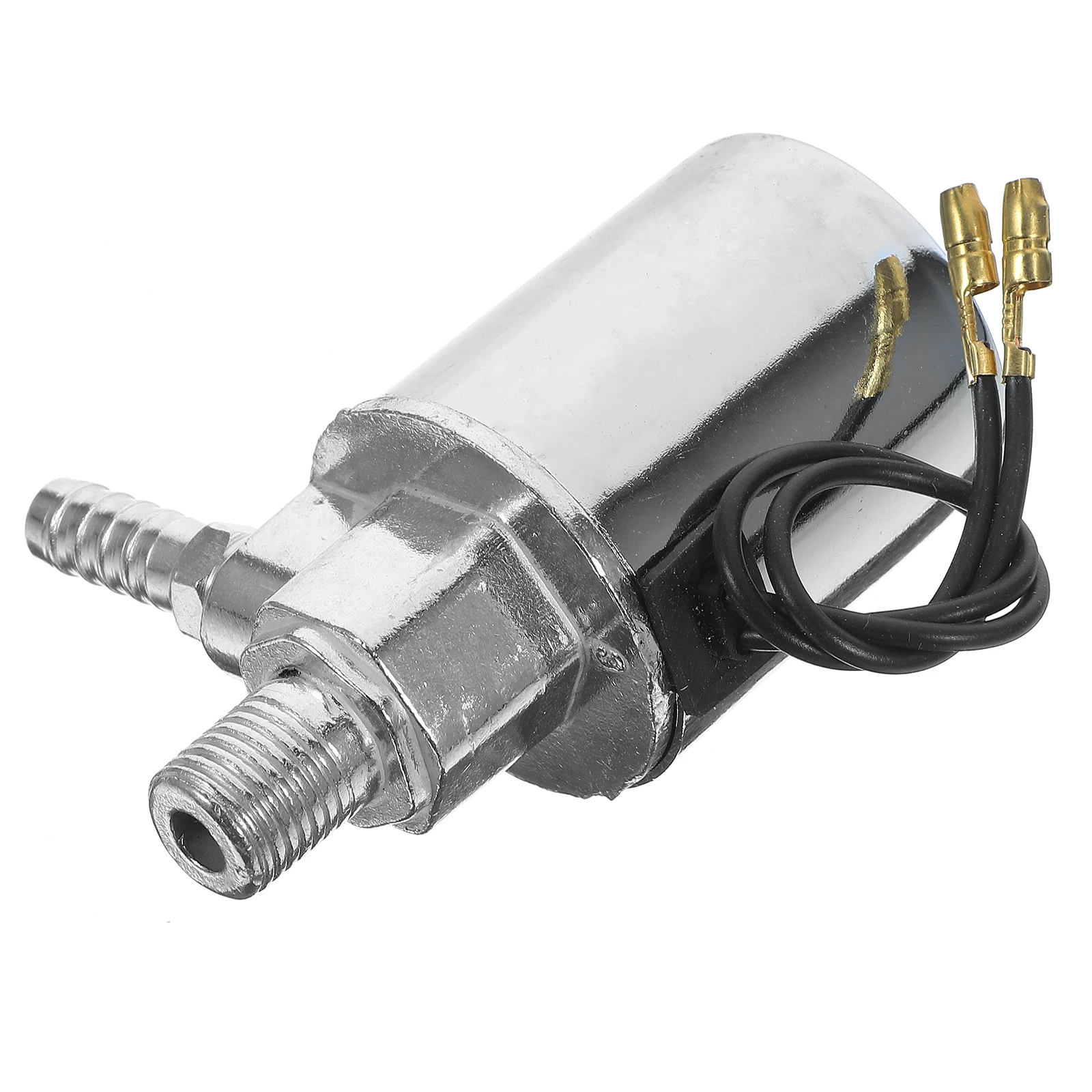 

Electromagnetic Valve 12V 24V Air Solenoid 1/4 Inch BARB Fitting ID Hose Long Lasting Truck Train Horn Electric Valve