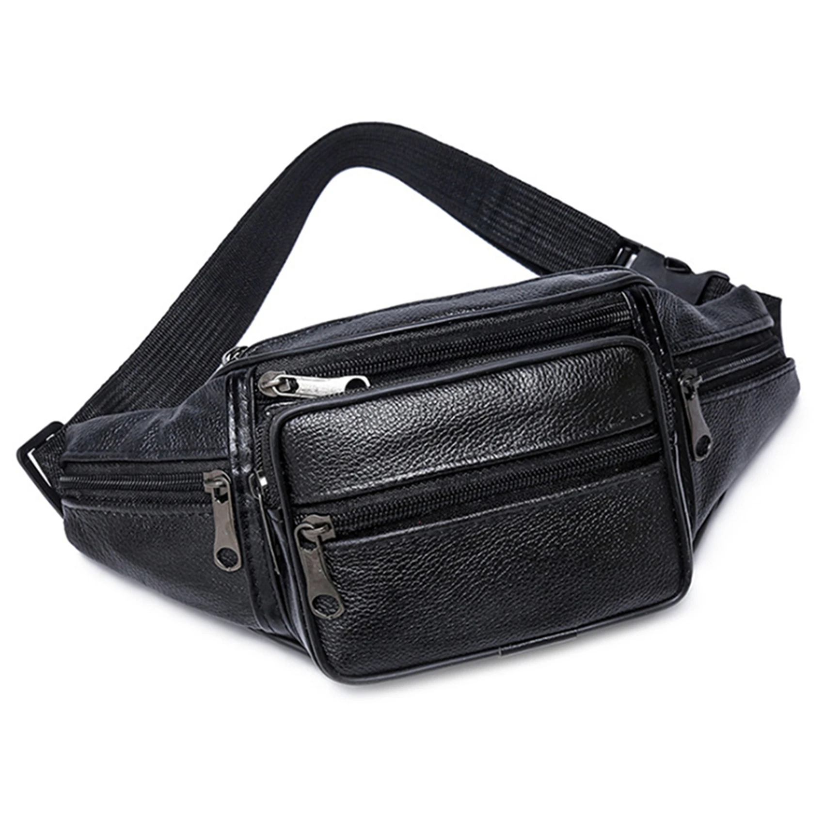 

Mens Waist Bag Multi-Pockets Storage Fanny Pack Bags