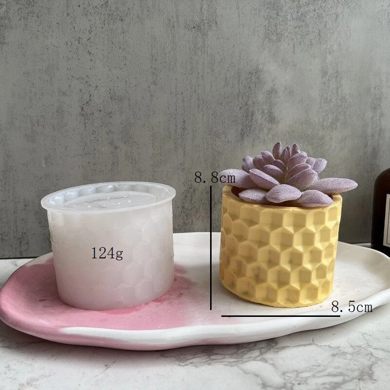 3d Petite maison Moule Maison Bougie Silicone Moule Construction moule bougie pour savon, résine, époxy, artisanat en plâtre, bijoux moule, décoration de gâteau, G409 - France