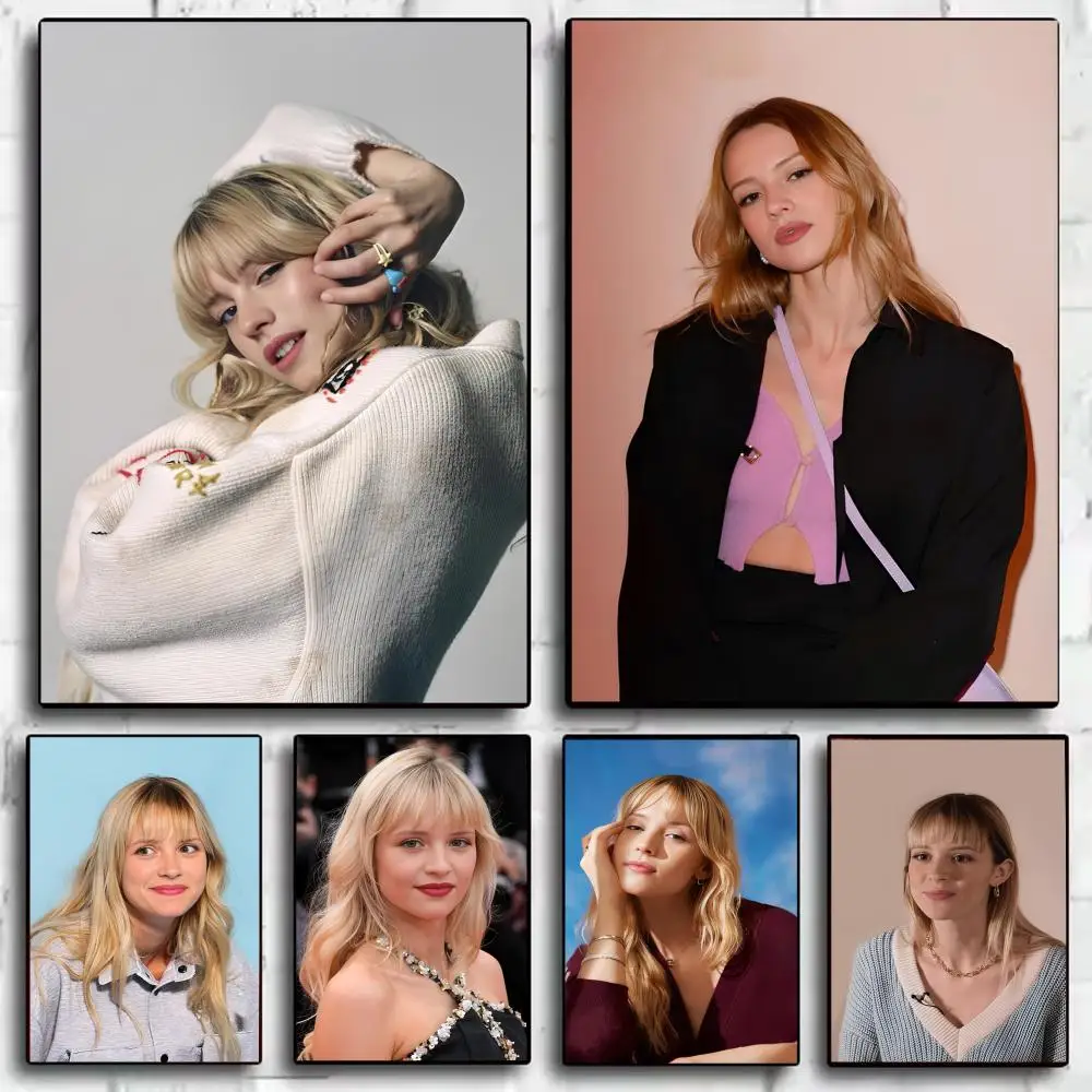 

Singer A-Angele Painting Calligraphy Canvas Poster Waterproof HD Vintage Retro Wall Art for Bedroom Living Room Home Decor Gift