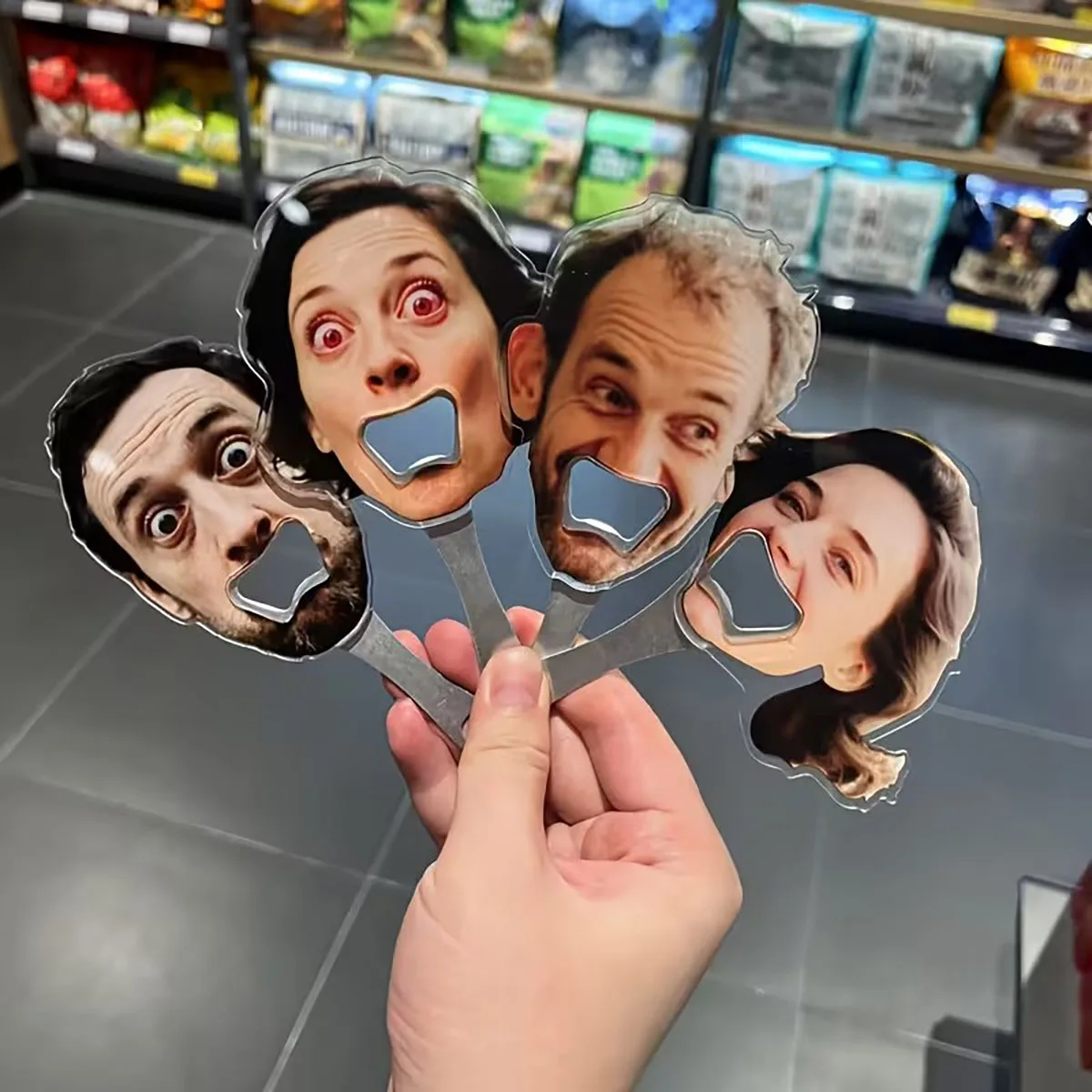 Picture 7: 1/5pcs customized personalized bottle opener, customized picture suitable for birthdays, parties, anniversaries