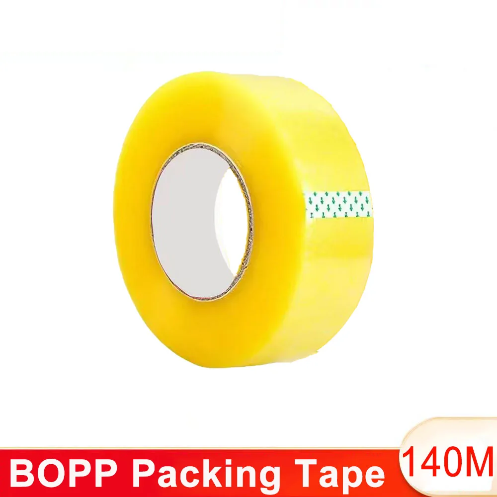 

140M*45mm Packing Tape For Shipping Supplies Moving Supplies High Viscosity Sealing Tape Shipping Box Tape For Moving Boxes