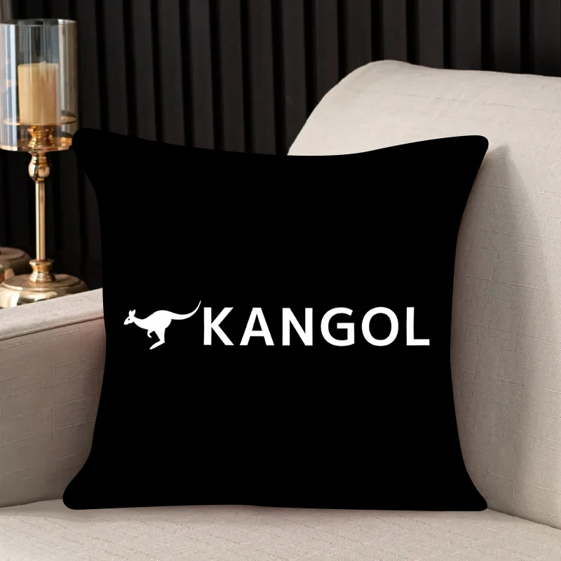 Pillow case K-KANGOL home decor Double-sided Printed Sofa Headrest Backrest Chair Cushion Cover Fashion Custom Gift