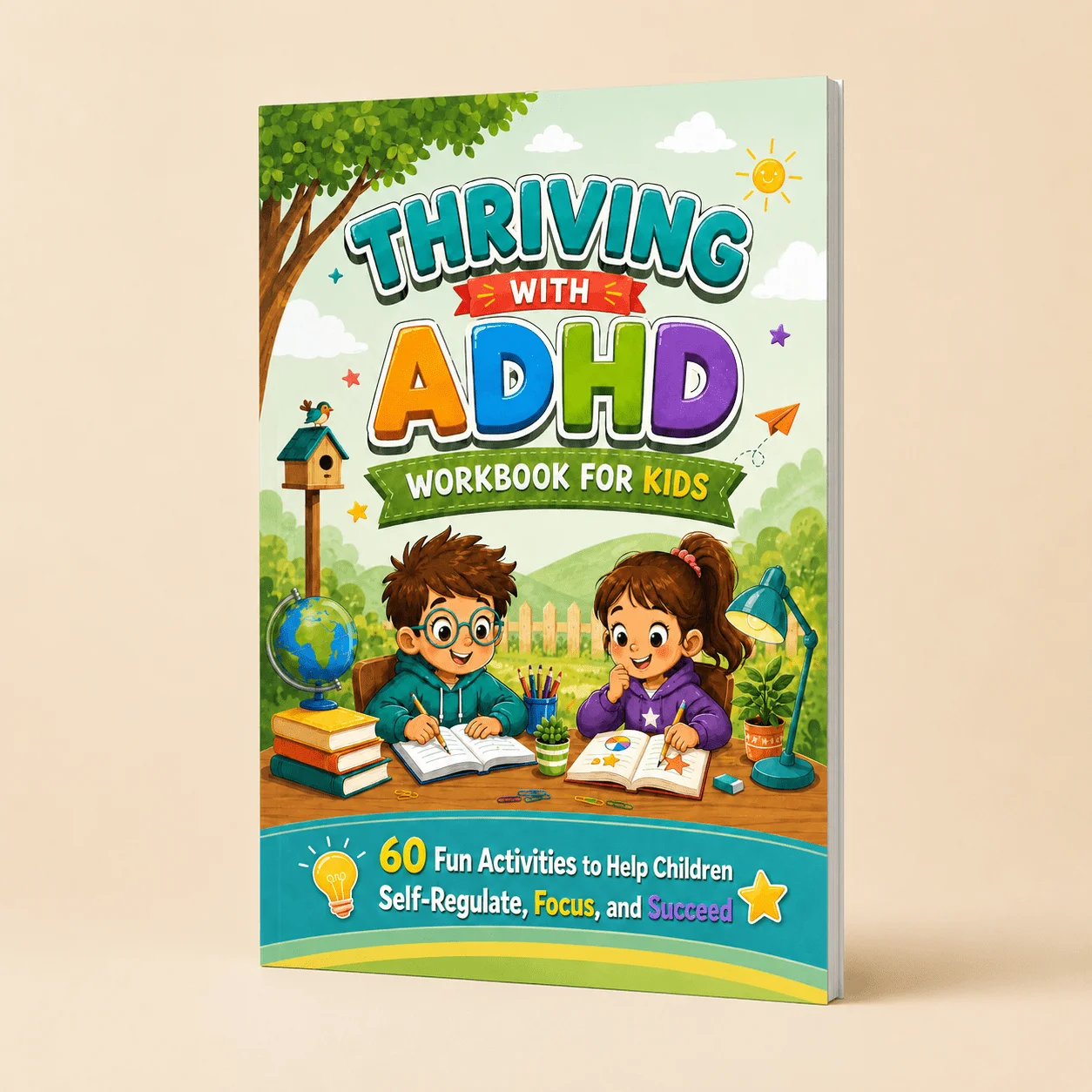 ADHD Workbook for Kids Ages 7-12, 60 Focus, Self-Regulation, Executive Function and Organization Activities