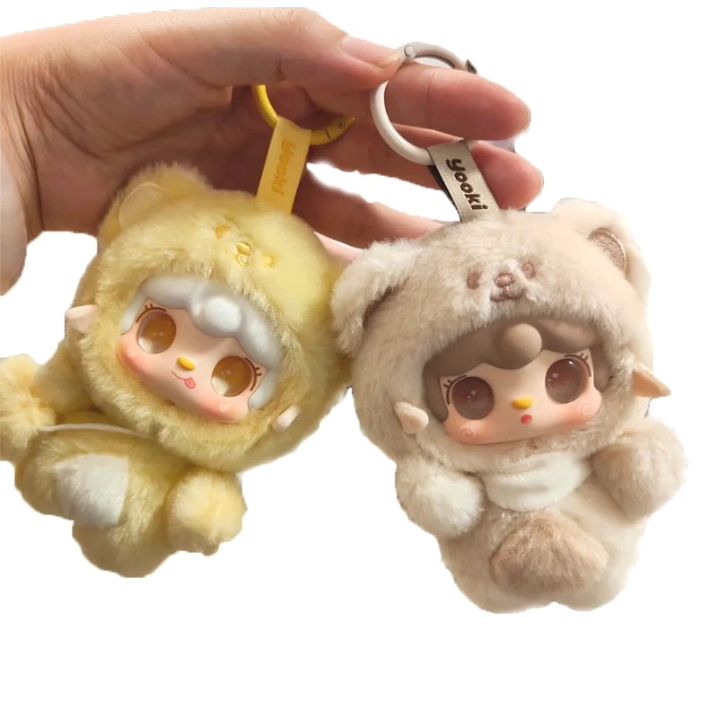 Yooki V4 Bite Me Bear Series Blind Box Plush PVC Hanging Ornament Party Gift for Girls Birthday Present