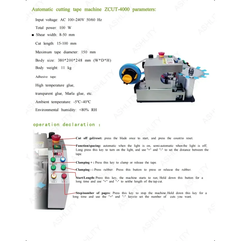 High-Temperature 4000 Air Compressor Automatic Pneumatic Tape Dispenser Gold Finger 8-40mm Auxiliary Packaging Machine