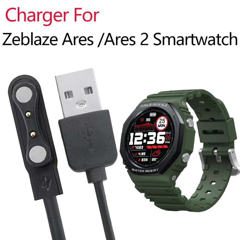 Cable de carga USB para Xiaomi Haylou RT LS05S/YAMAY SW022/MI IMILAB KW66/Haylou Sloar LS05/Ticwatch CXB01, cargador de reloj inteligente