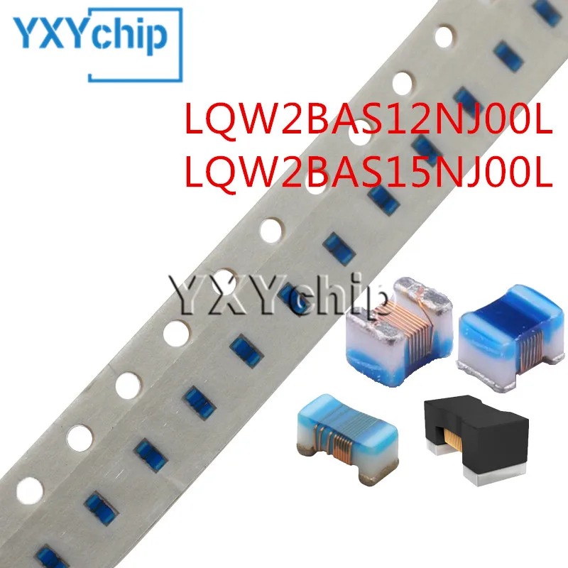 

20 шт., Lqw2bas12nj00l Lqw2bas15nj00l Smd, проволочный индуктор Rf 0805 12nh 15nh 5% 2012, высокочастотная индуктивность