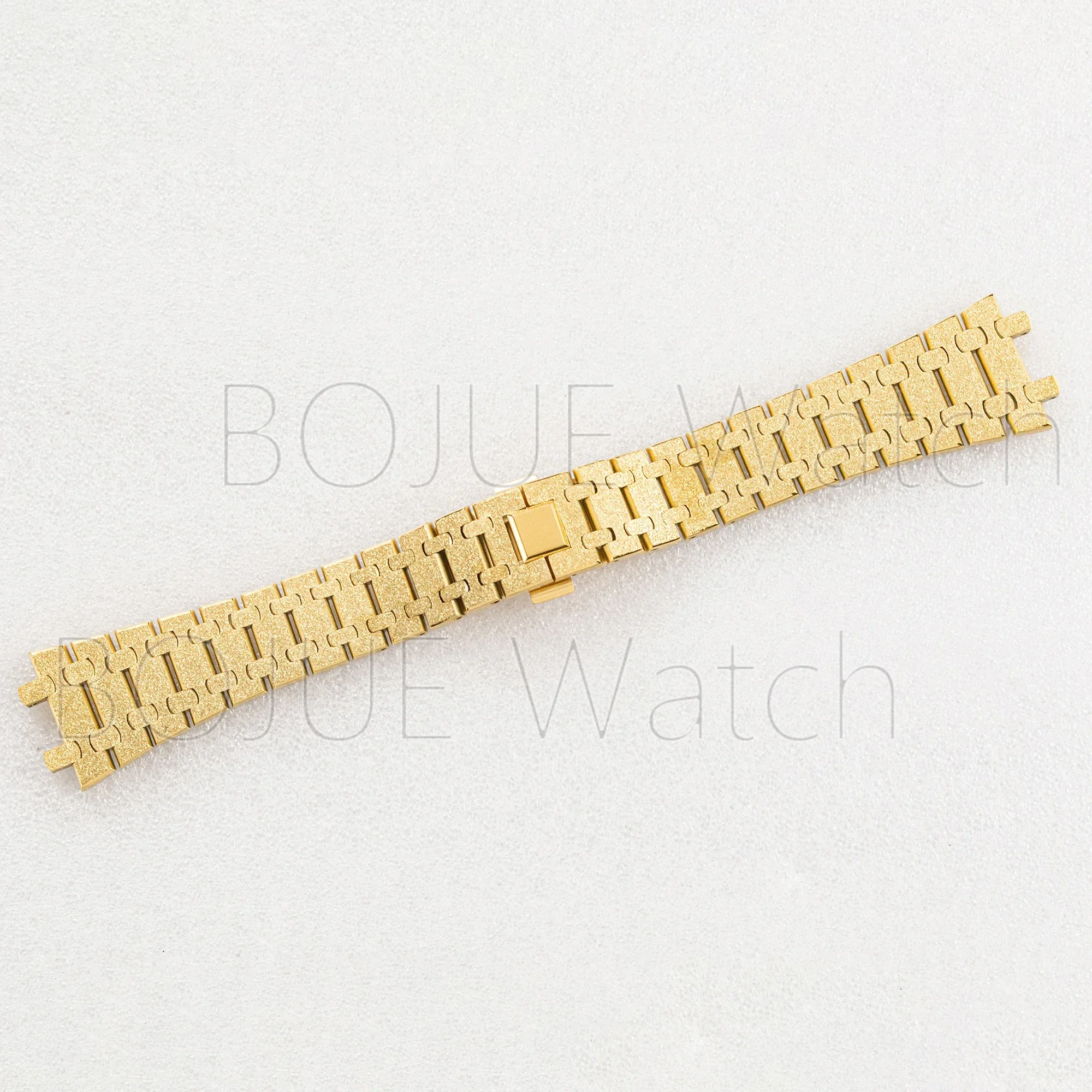 Uhrenarmband 26 mm Frost Voll Edelstahl Armband für AP ROYAL OAK 15400 15500 Armband Faltschließe Herrenuhrenteile