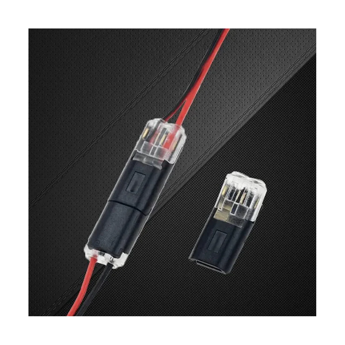 50 шт. двухпроводный Штекерный разъем с Блокирующей пряжкой, подключаемые разъемы, 2-контактный Универсальный Компактный проводной терминал