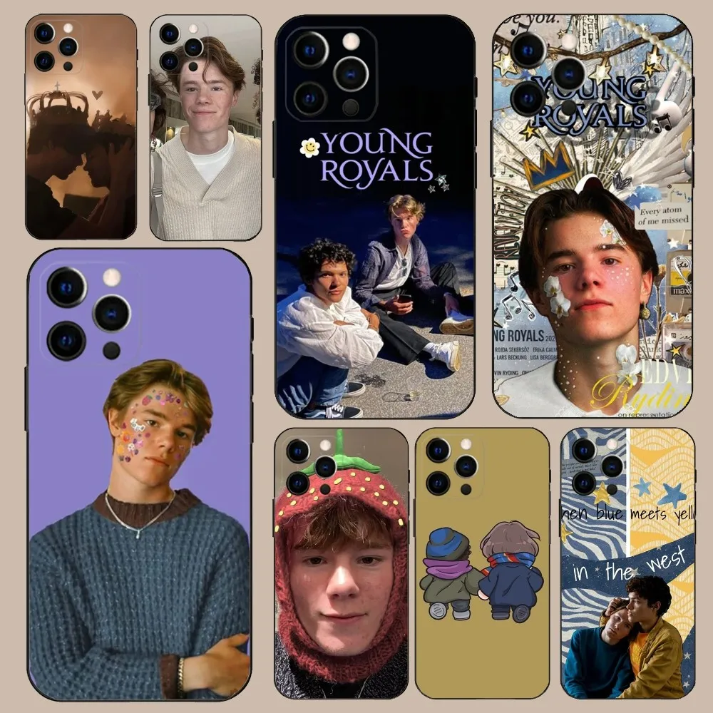 Y-Young R-Royals Wilhelm Phone Case For iPhone 16,15,14,13,12,11,Pro,X,XS,Max,XR,Plus,Mini Soft Black Cover