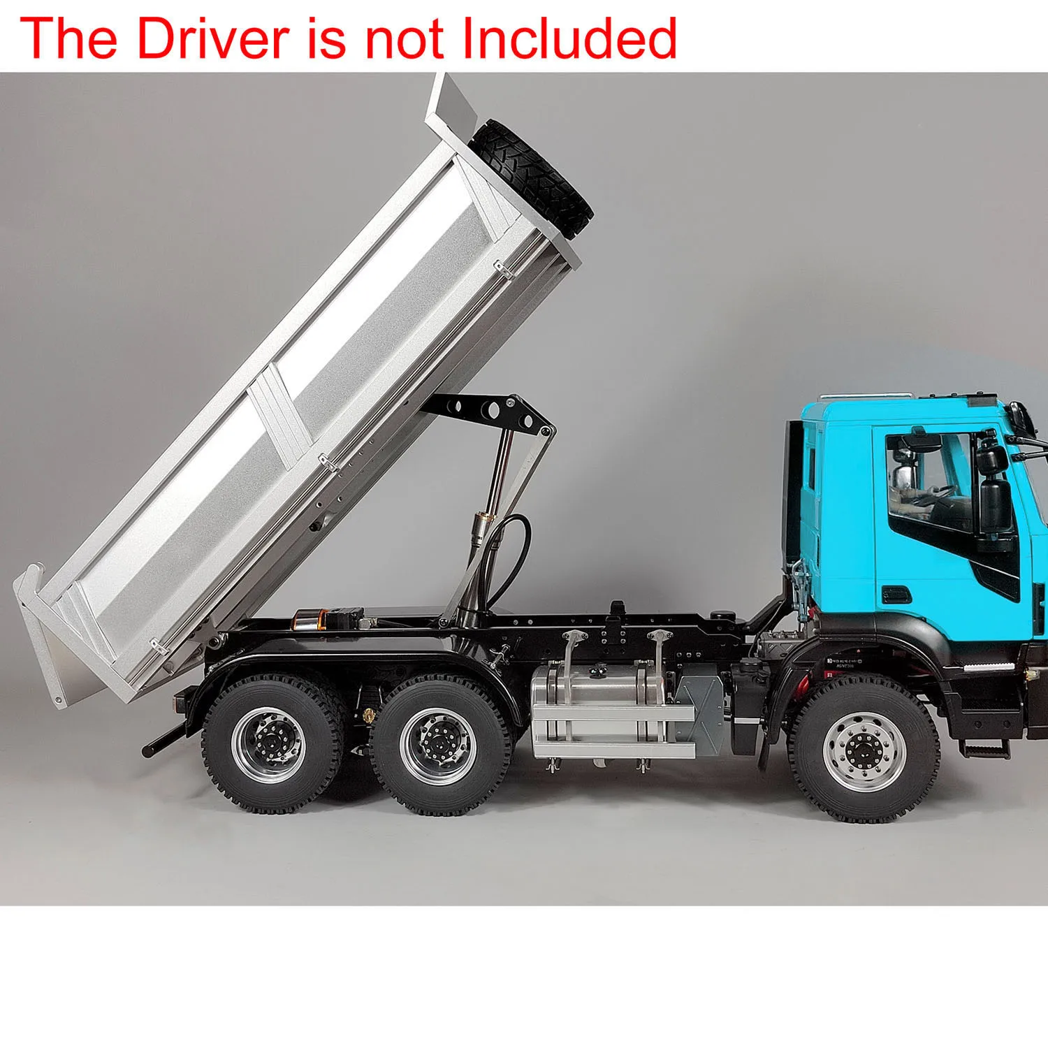 

1/14 Scale 6x6 Metal Hydraulic RC Dump Truck Remote Control Car With 2-Speed Gearbox For Construction Scenarios