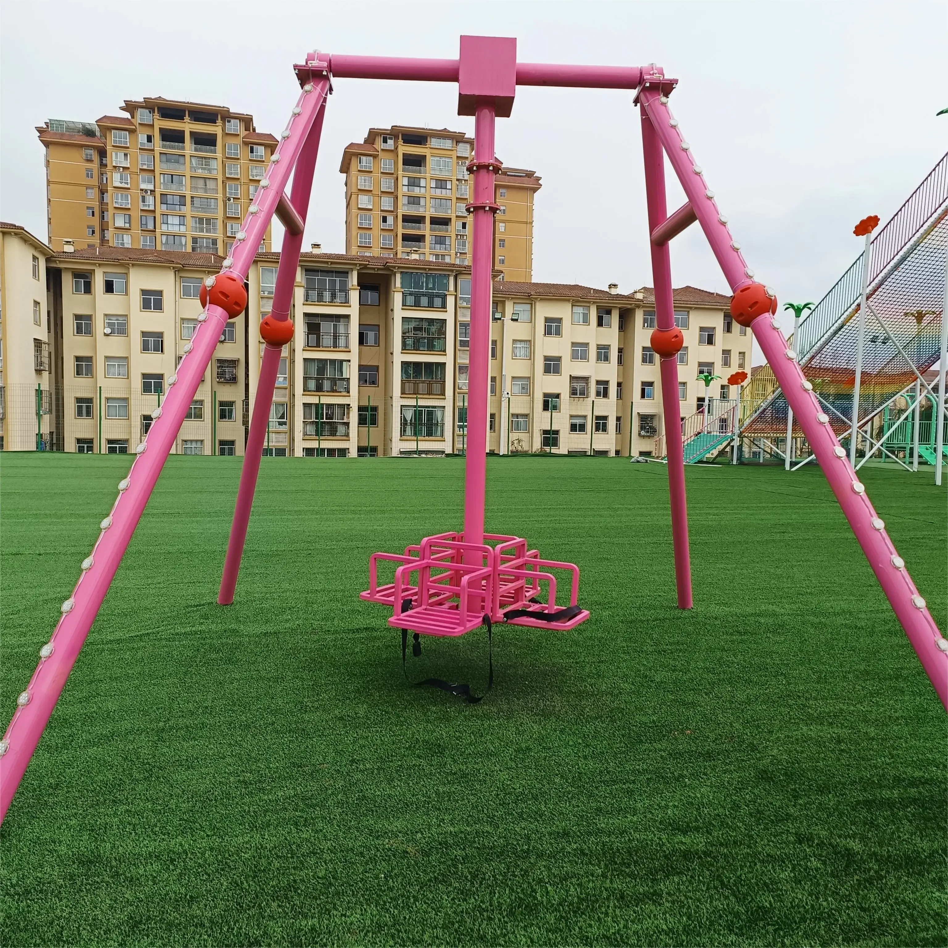 

china factory cheap patio swings play ground adventure exciting barriers park swing sets playground outdoor kids