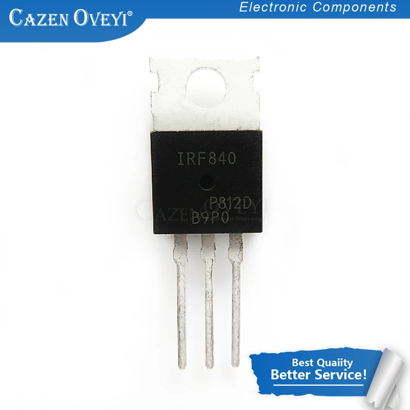 10pcs/lot IRF840 IRF840PBF In Stock