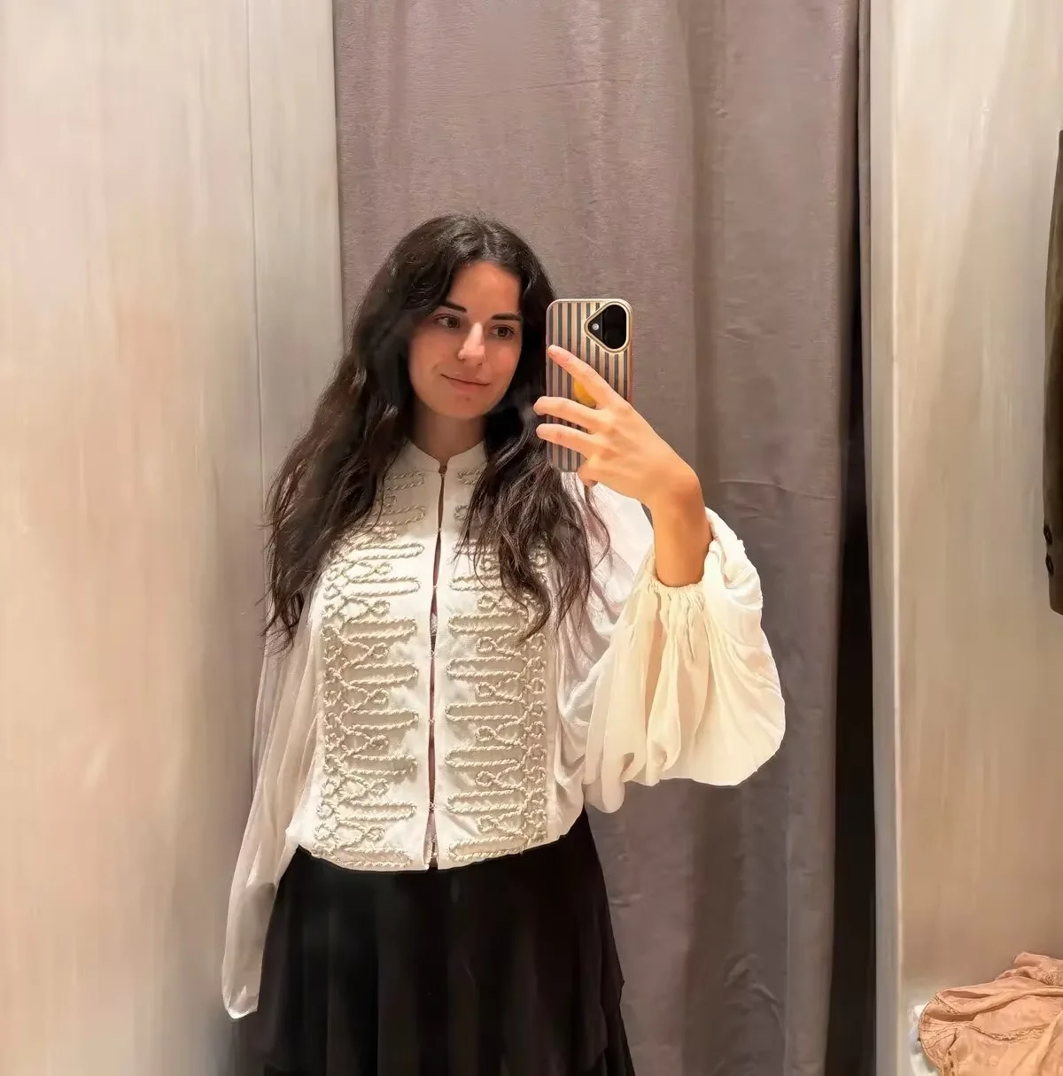 Aurelia Embroidered Statement Blouse Sd8dd8bd5670c4049a4a46fe5dcf08167J