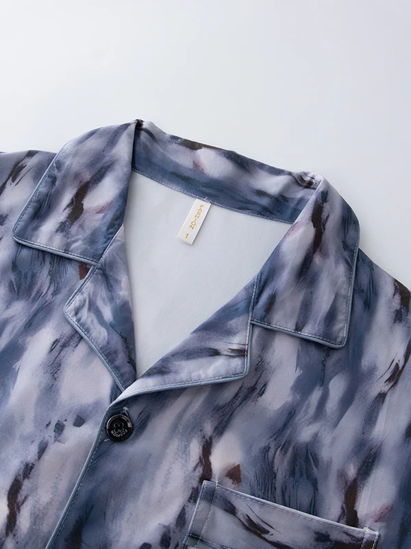 DAIMELU الكورية الرجال منامة الربيع والخريف بأكمام طويلة فضفاضة حجم كبير ملابس خاصة مجموعة الشتاء المتسكعون في سن المراهقة الذكور دعوى نايتي #3