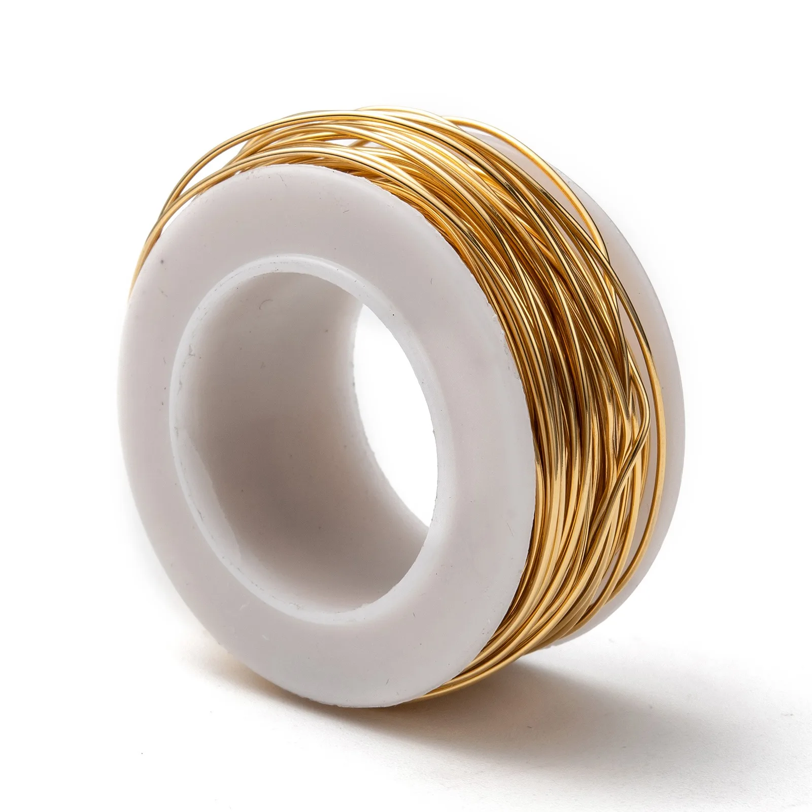 1 Roll 0.7mm Golden Stainless Steel Wire 21 Gauge Wire Material for Rings Bracelets Necklaces DIY Jewelry Making Accessories