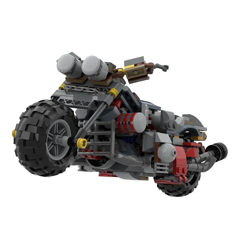 Moc Building Bricks Car Series Model Doomsday Motorcycle Technology Modular Blocks Gifts Toys For Children DIY Sets Assembly