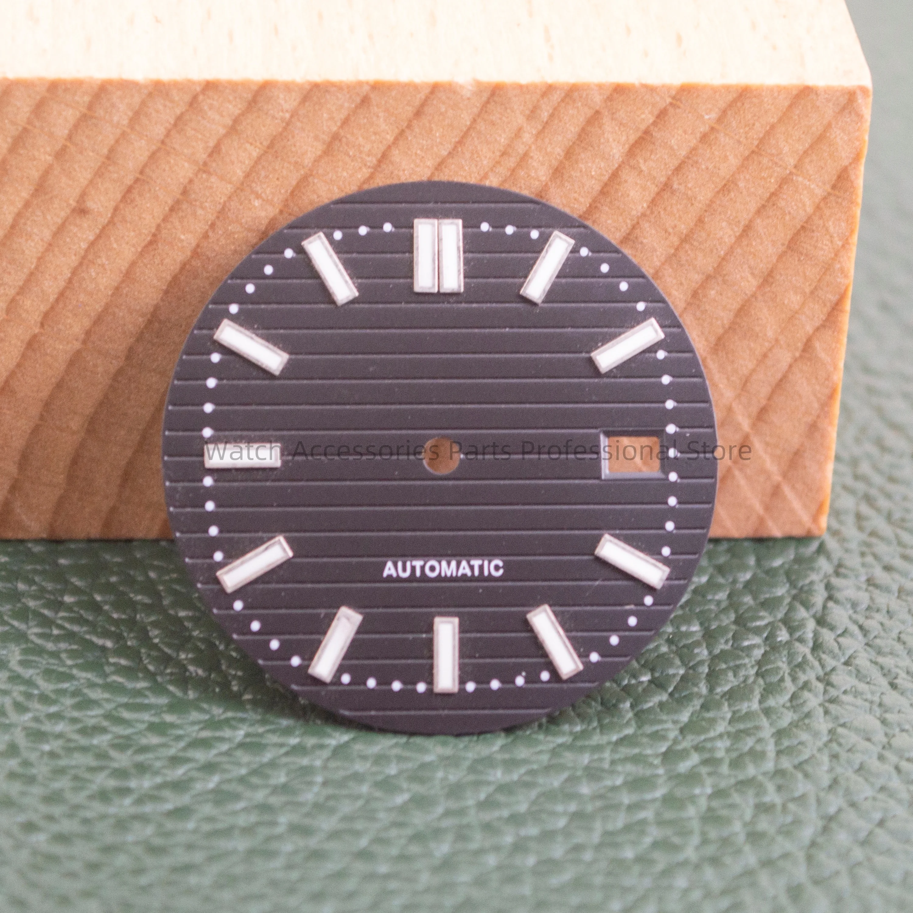 

NH35 Dial Luminous Watch Dial Parts for NH35 NH36 Automatic Movement Nautilus Watch Replacements 30.5mm Dial