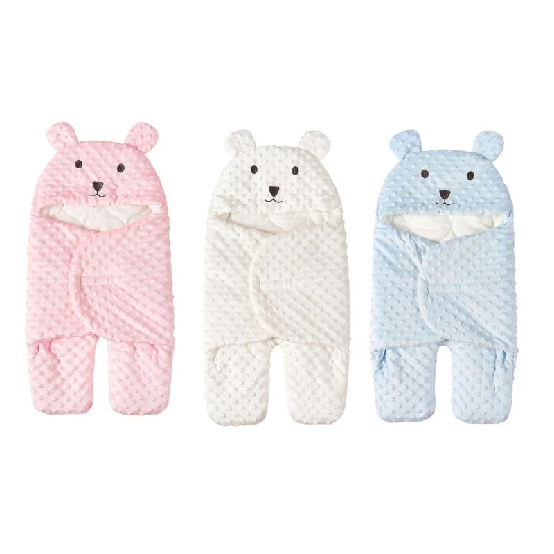 

Cartoon Sleep Bag Baby Sleeping Bags Bags Breathable Baby Essential Boy Girl Wearable Cotton Wrap Blanket QX2D