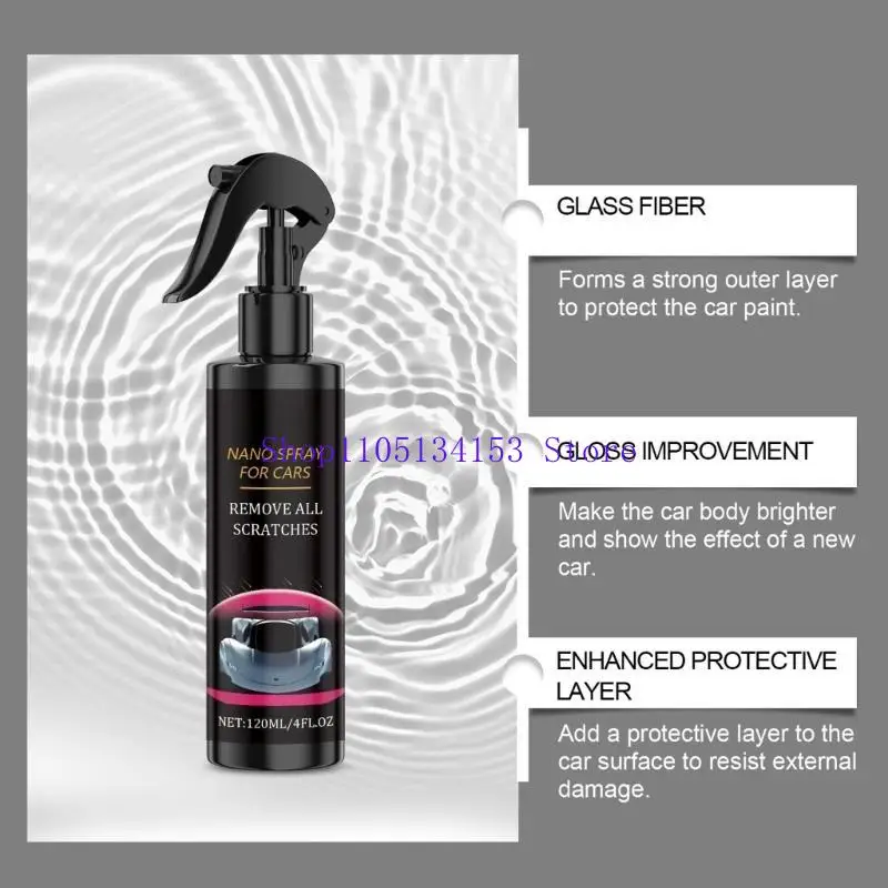 hg89 Hydrophobic Car Paint Protective Sprayed For Glass Headlight Anti Scratch Oxidation Resistance Quick Application