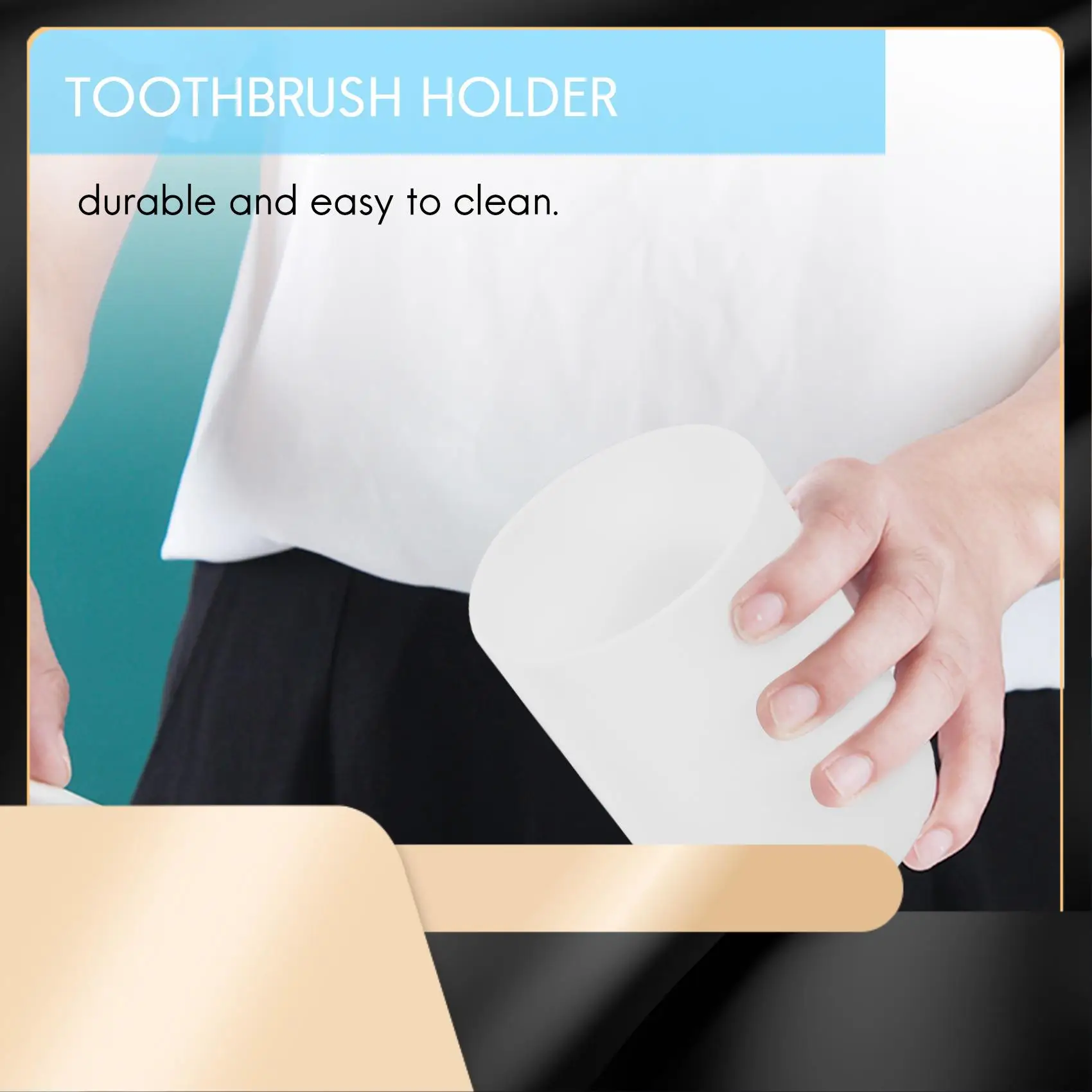 

X40A-6-Piece Bamboo Bath Accessory Set Environmentally Friendly Toilet Accessory Set With Lotion Dispenser Etc.