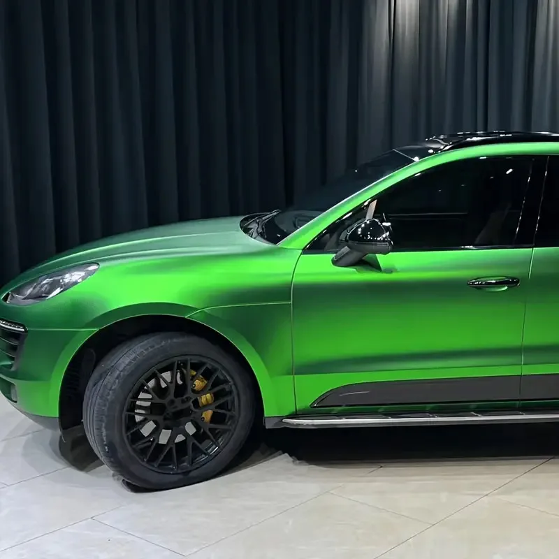 غلاف فينيل معدني كروم غير لامع ممتاز، غلاف سيارة ذاتي اللصق من Air-Release #5