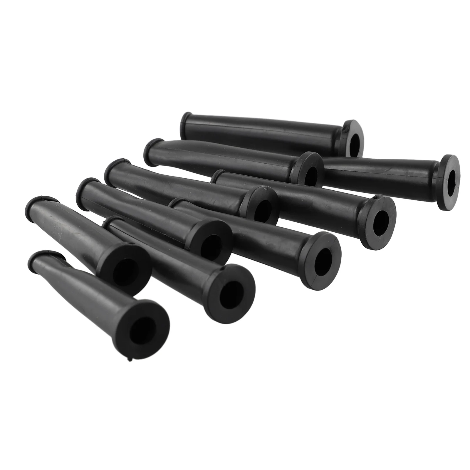 Protector de Cable para amoladora angular, Protector de manga de Cable, Protector de alambre de goma, 10 piezas, protección de alambre de taladro eléctrico negro