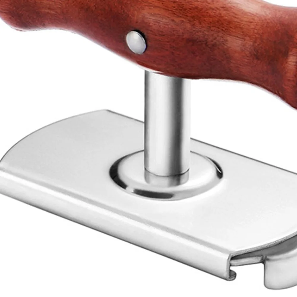 Stainless Steel Jar Opener Adjustable Ergonomic Grip Cap Crack Opener Easy Twist Heavy Duty Lid Remover