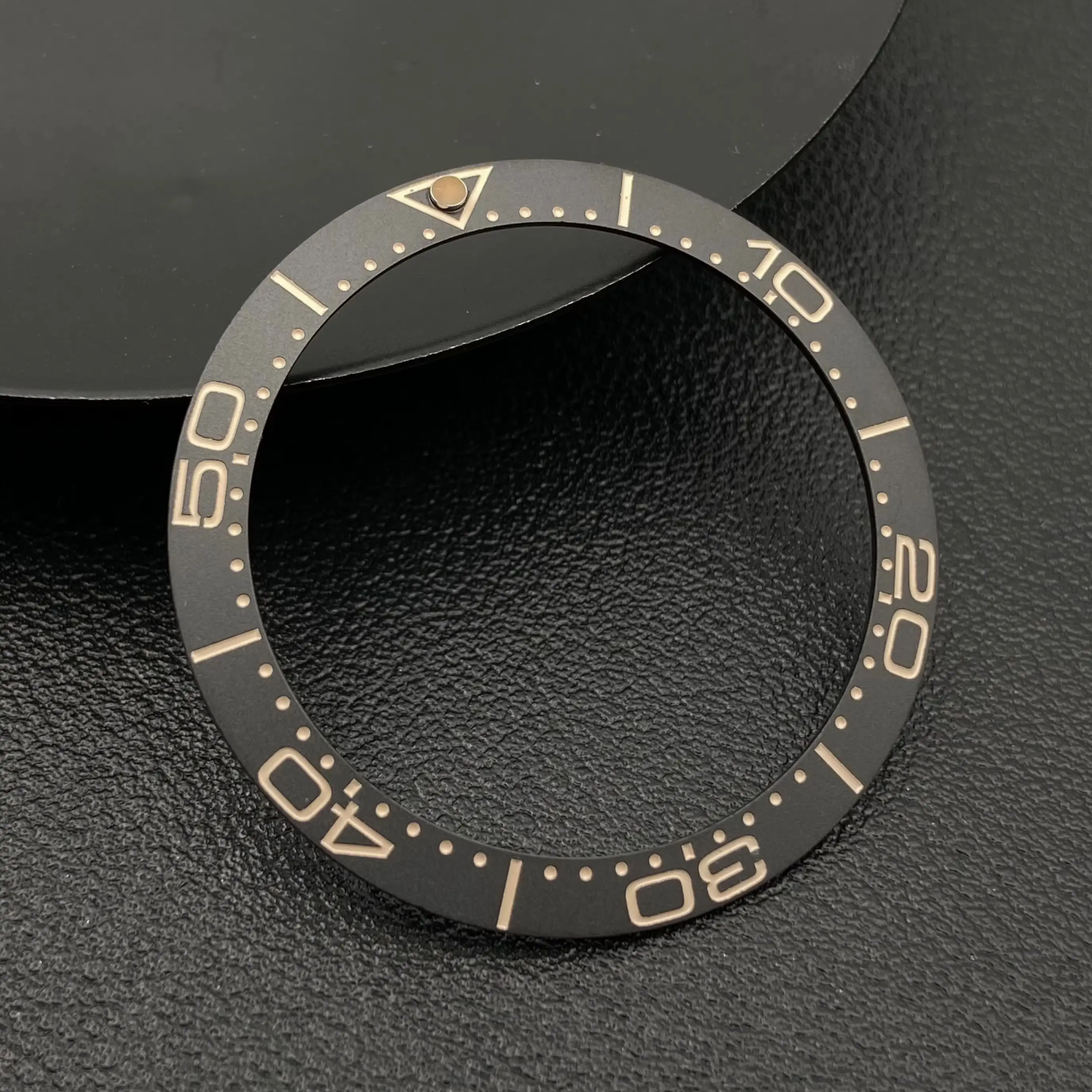 

38mm Tilted Ceramic SUB Bezel Insert Ring Blue/Green Luminous Fits SKX007/009 SRPD Seahorse Case NH35 NH36 Movement Refit Parts
