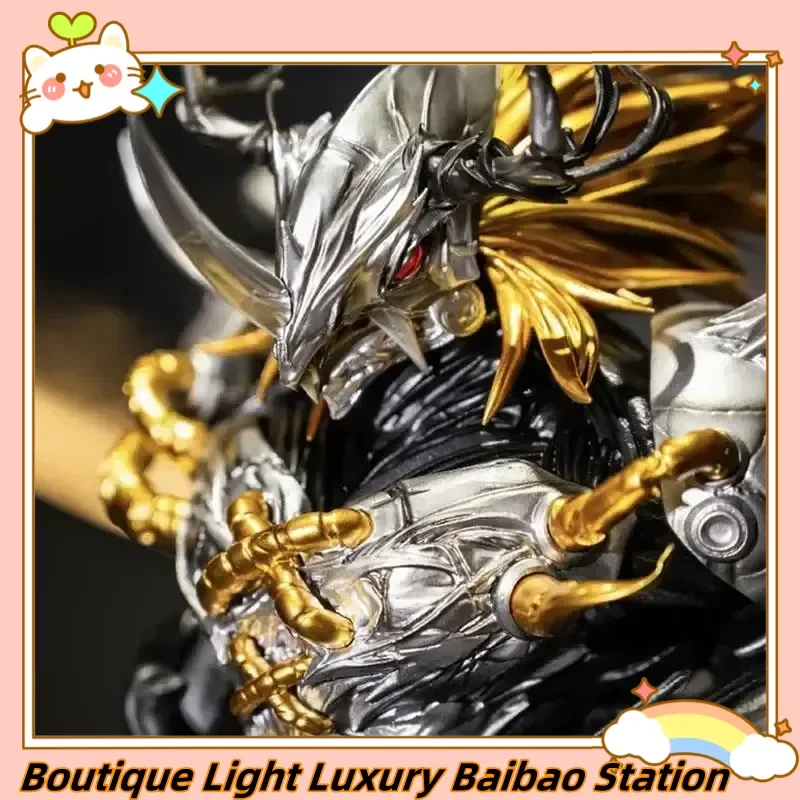 

Коллекционная фигурка Digimon Adventure Black War Greymon, 37 см, модель для мальчиков, украшение для рабочего стола, подарок