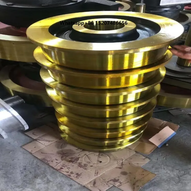 Manufacturing Forged Wheel Hubs, Heavy-duty Transport Vehicle Wheels DG20, DG65Mn, Diameter 500mm