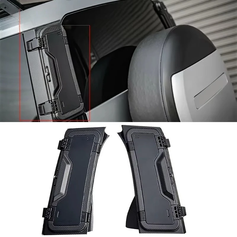New Design Plumb 2022+ Aluminum Multifunctional Side Expansion Toolbox for Land Rover Defender 110 90