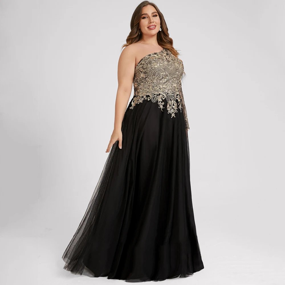 

Plus Size Mother of the Bride Dresses Exquisite A Line Long Wedding Guest Gowns Soft Tulle Elegant Dress Women Wedding Party