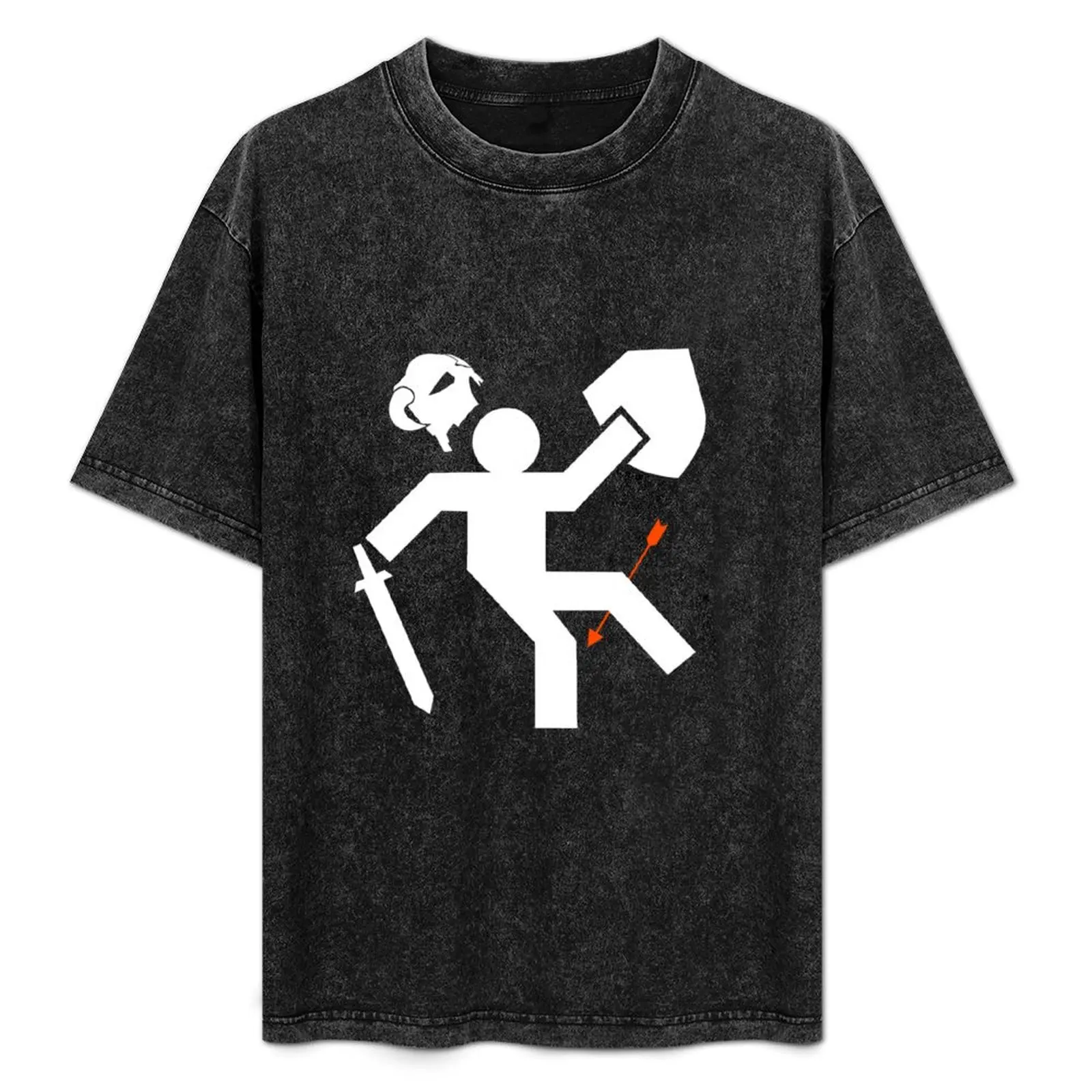 

Arrow to the Knee T-Shirt Street Fashion Casual Tee Shirt