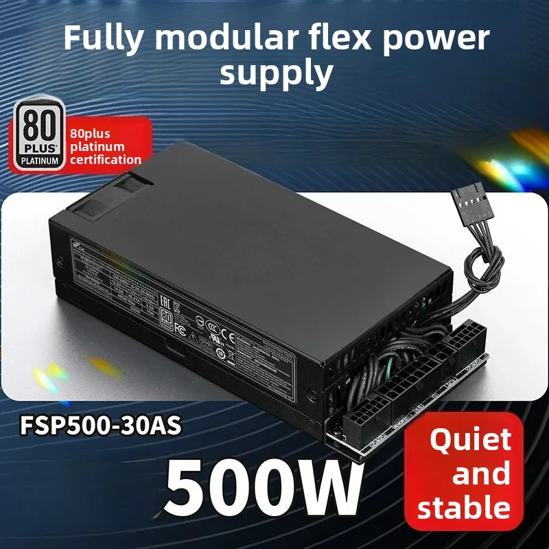 FSP500W small 1U platinum Flex power supply to full module ITX small chassis power supply