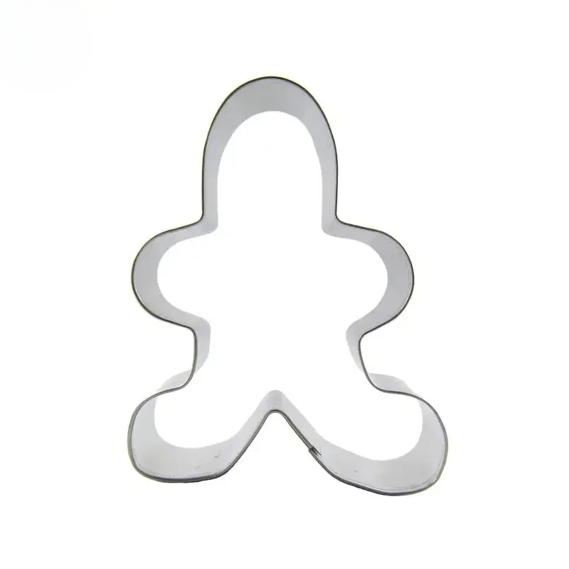 The Lame Gingerbread Man Shaped Cake Cookie Biscuit Baking Mold,Gingerbread Cake Decorating Fondant Cutters Tools,Direct Selling