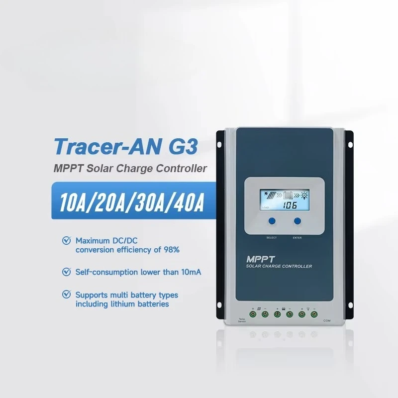 

G3 12V 24V Intelligent Solar Controller Regulator Mppt Epever 10A 20A 30A 40A