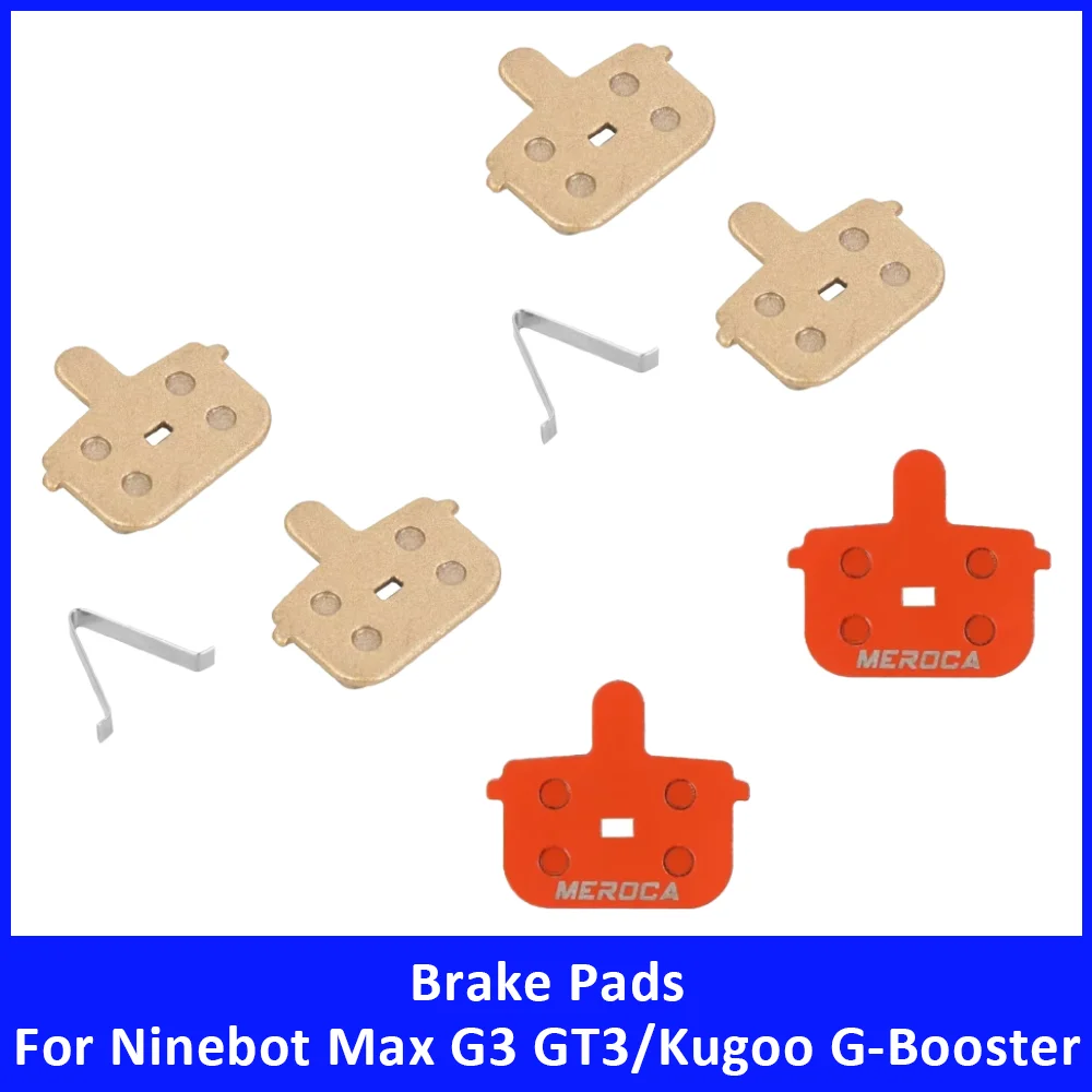 Disc Brake Pad for Ninebot Max G3 G3D G3E GT3 for G3 Plus for Kugoo G-Booster for Kamikaze K1 K1Plus Electric Scooter Brake Pads