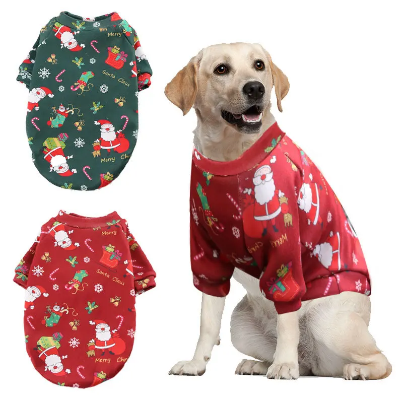 

Dog Warm Soft Christmas Clothes Pet Clothing Hoodies Autumn Winter Puppy Outfit Pet Dog Coat Chihuahua Yorkies Costumes