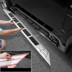 For Chery Jetour T2 Traveler 2023 + Car Styling Accessories Exterior Sticker Tread Plate Side Step Panel Door Sill Welcome Pedal