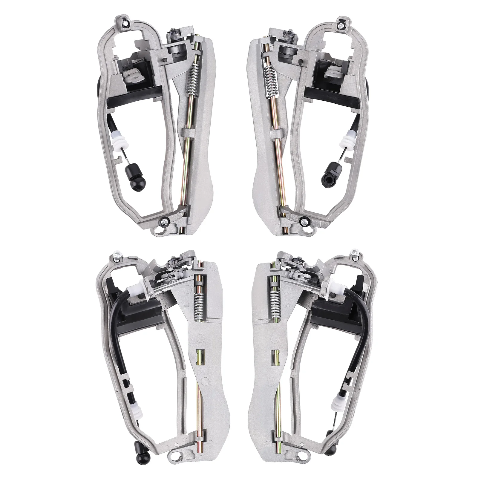 

Front&Rear Left&Right Door Handle 4 sets For 2001-2006 BMW X5 3.0i 51228243635