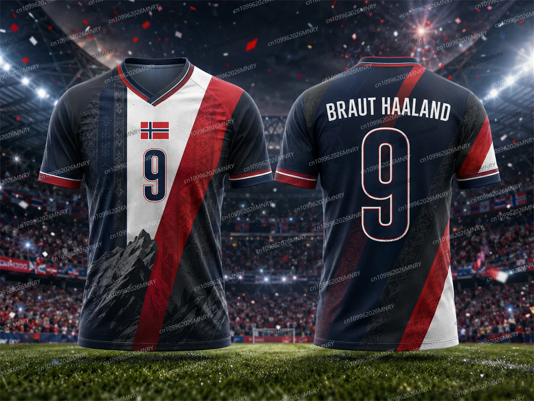 2026 Fan Jersey Norway Håland Jersey Top women Summer Men Jersey Sports Quick Drying Training Uniforms Jersey  Women Jersey