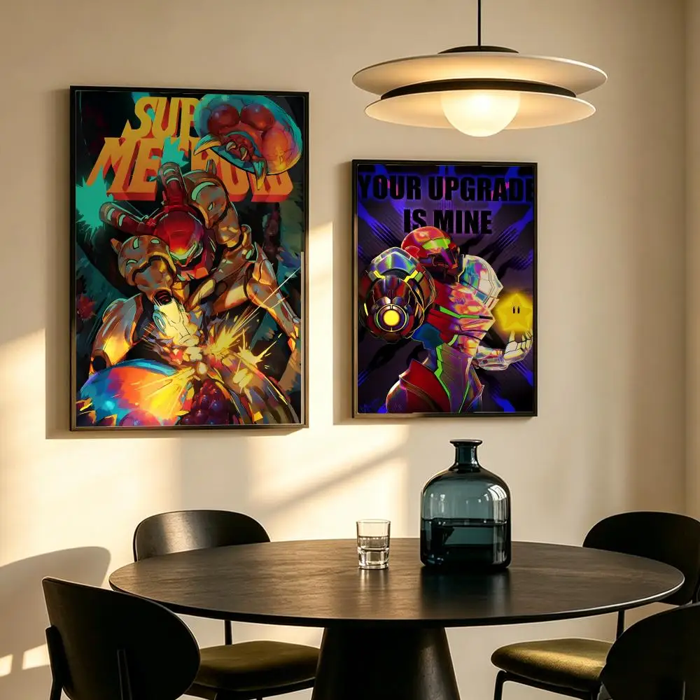 Game M-Metroid P-Prime Poster Decorative Picture Poster Living Room Bedroom Study Office Decor view 4
