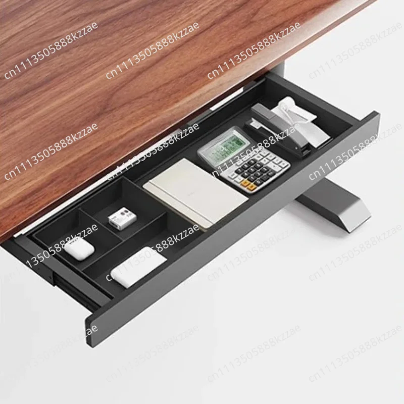 Table Under Storage Drawers Telescoping Large Capacity Storage Drawer Multifunctional Organize Box Computer Desk Accessories