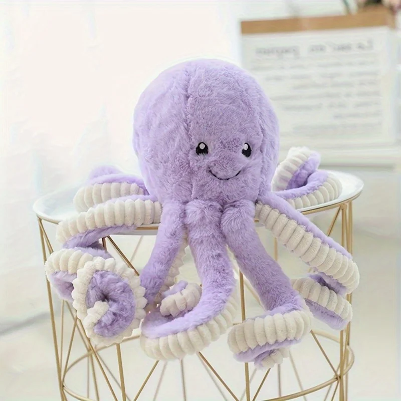 Big Octopus Plush Toy Octopus Doll Pillow Gift Octopus Squid Doll Rag Doll Living Room Decoration Desk Decoration