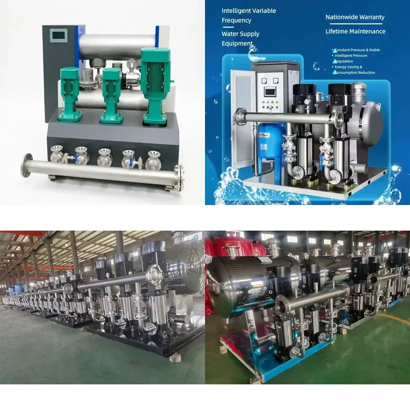 Industrial Customized Non Negative Pressure Water Supply System with Intelligent Control Equipment