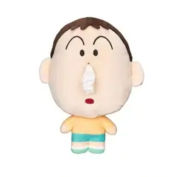 Crayon Shin-Chan Boochan Tissue Box Doll Funny Pendant Keychain Couple Bag Ornament Accessories Girls Small Present Xmas Gift