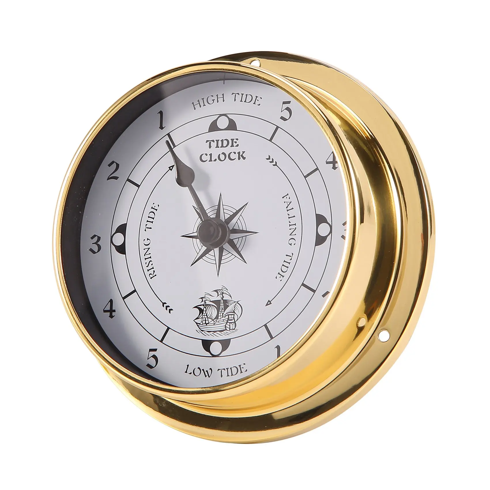 AF93-جهاز اختبار مثبت على الحائط من النحاس البحرية لمحطة الطقس، قارب معلق على الحائط باستخدام